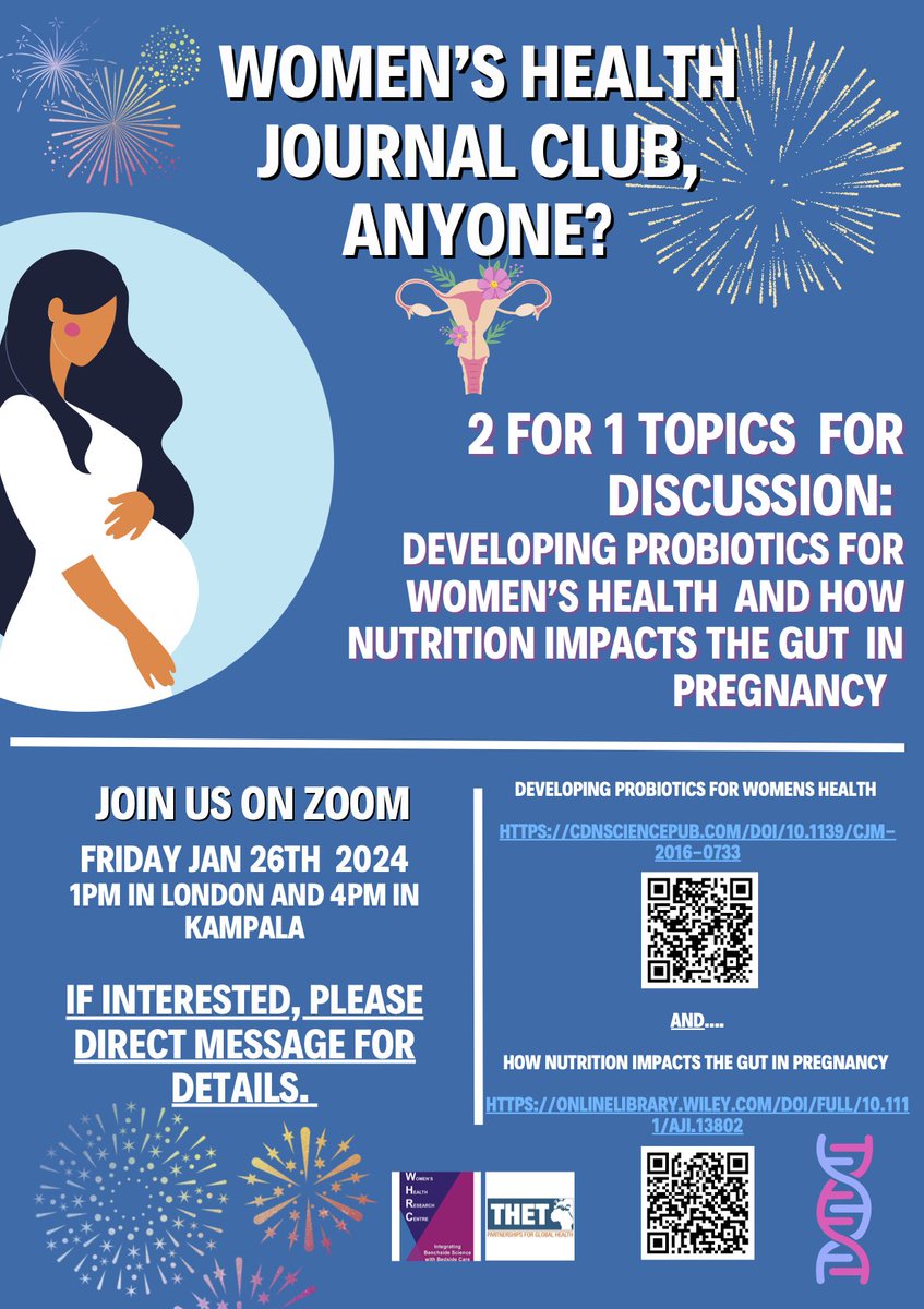 Jump into January with Journal Club anyone? #2for1 #WomensHealthResearch #MicrobiomeResearch @AlisonNWLChamp @Liannemchapman1 @najjuuko_betty All welcome! DM for details. Friday January 26th 1pm GMT and 4pm EAT 📚📚📚📚📚📚📚📚📚📚📚📚📚