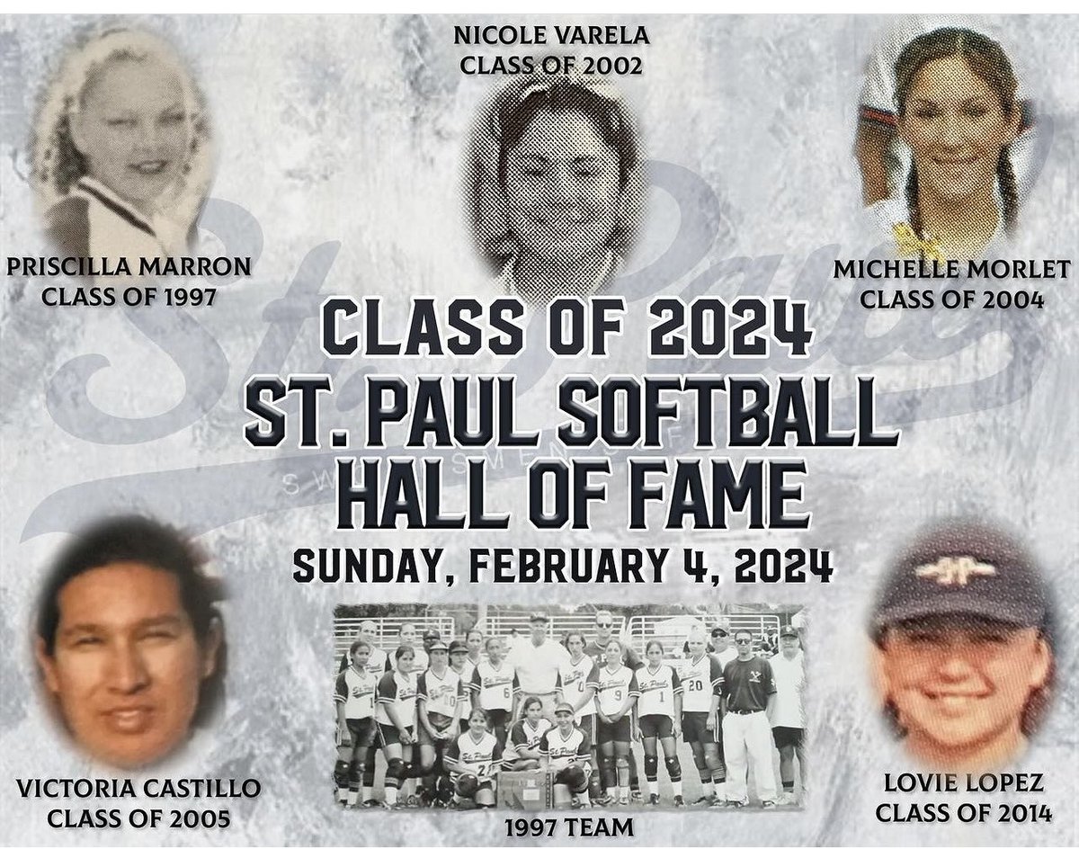 ⚔️🥎 Congratulations to the 2024 Inductees. <a href="/SGVNSports/">Fred J. Robledo 👨🏻‍💻</a> <a href="/James_Escarcega/">James Escarcega 📈🏈🏀⚾️🥎 🤼🤽🏽‍♂️🏊🏼‍♀️🏌🏻⚽️</a> <a href="/GhostsofStPaul/">The Ghosts of St. Paul Football</a> <a href="/GabrielNDuarte_/">Gabriel Duarte</a> <a href="/AdamArandaNews/">Adam Aranda</a> <a href="/emmerling_jim/">Jim Emmerling</a> <a href="/JKentris/">Jim Kentris</a>