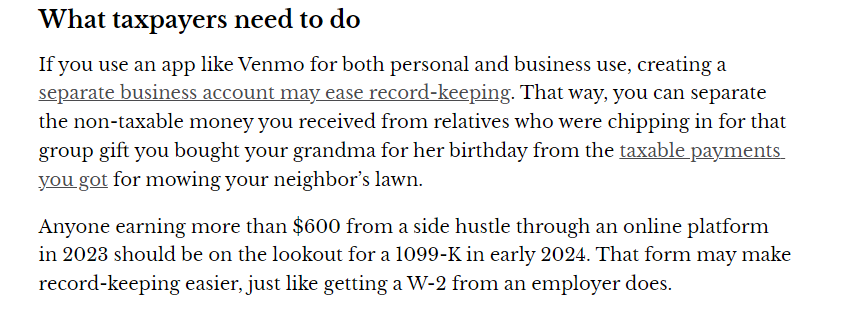 PicNicStick's tweet photo. Tax season is coming and I would just like to remind everyone, don't forget to report your TAXED INCOME FOR MOWING YOUR NEIGHBORS LAWN! 

Read this full article and pls pass along to your small-business friends. https://t.co/AHdW6CItMr https://t.co/9q0b1Pdrv1