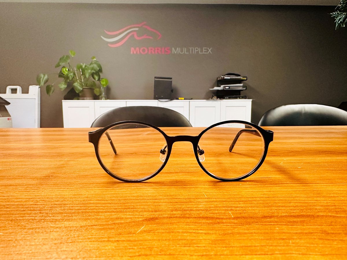 MorrisMultiPlex's tweet image. Found a pair of eyewear in the dressroom two (2) during the holidays you can pick them up in the office if they are yours.