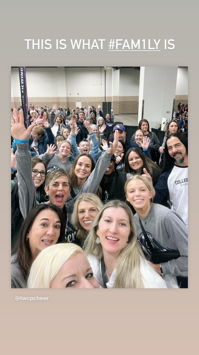 twcpcheer's tweet photo. CP Cheer Parents, Sisters, Brothers, Aunts, Uncles, Grandparents, Boyfriends, and Friends could not be missed this weekend💥 Hey kids did you hear us? 😂😂 #hypegroup #fam1ly #bestsupportingparentsgoesto 🏆 https://t.co/bF8AEZRImP
