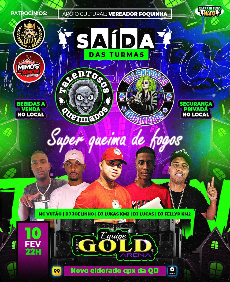 Foi dado a largada, bloco é ruaaaa!
Tropa da BEETLEJUICE😛🤪🎉