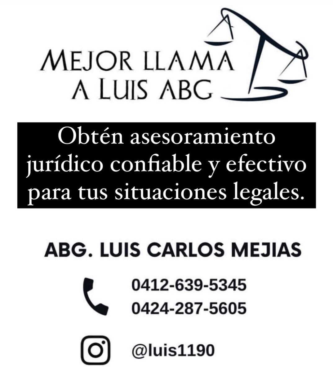 Luis Carlos Mejias Regnault tweet media