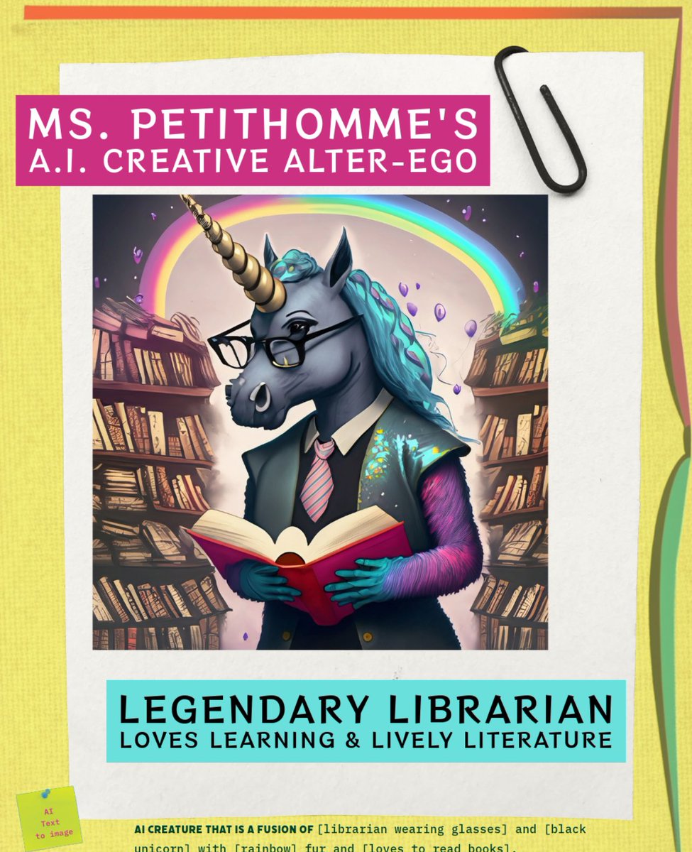 PahokeeELibrary's tweet image. Great Adobe Express PD today! Fun AI projects to try😍Thanks to @LibraryCurrent & @MrsBongiornoEdu #AdobeEduCreative