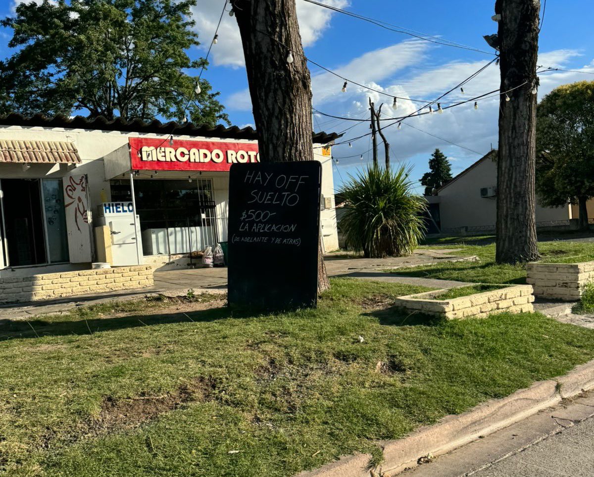 Si hay miseria que se note