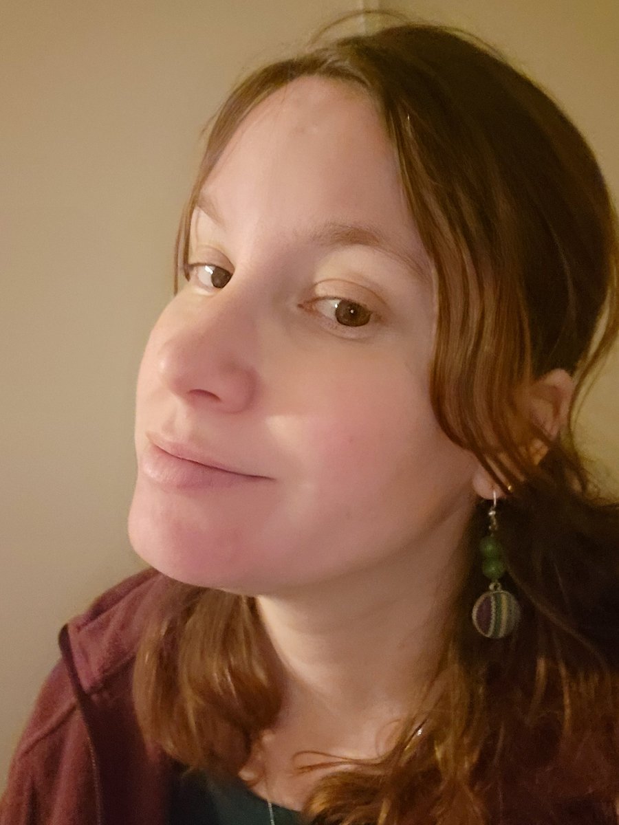 From last week, a pair of earrings I bought from a street fair in spring 2022 #earringsof2024
