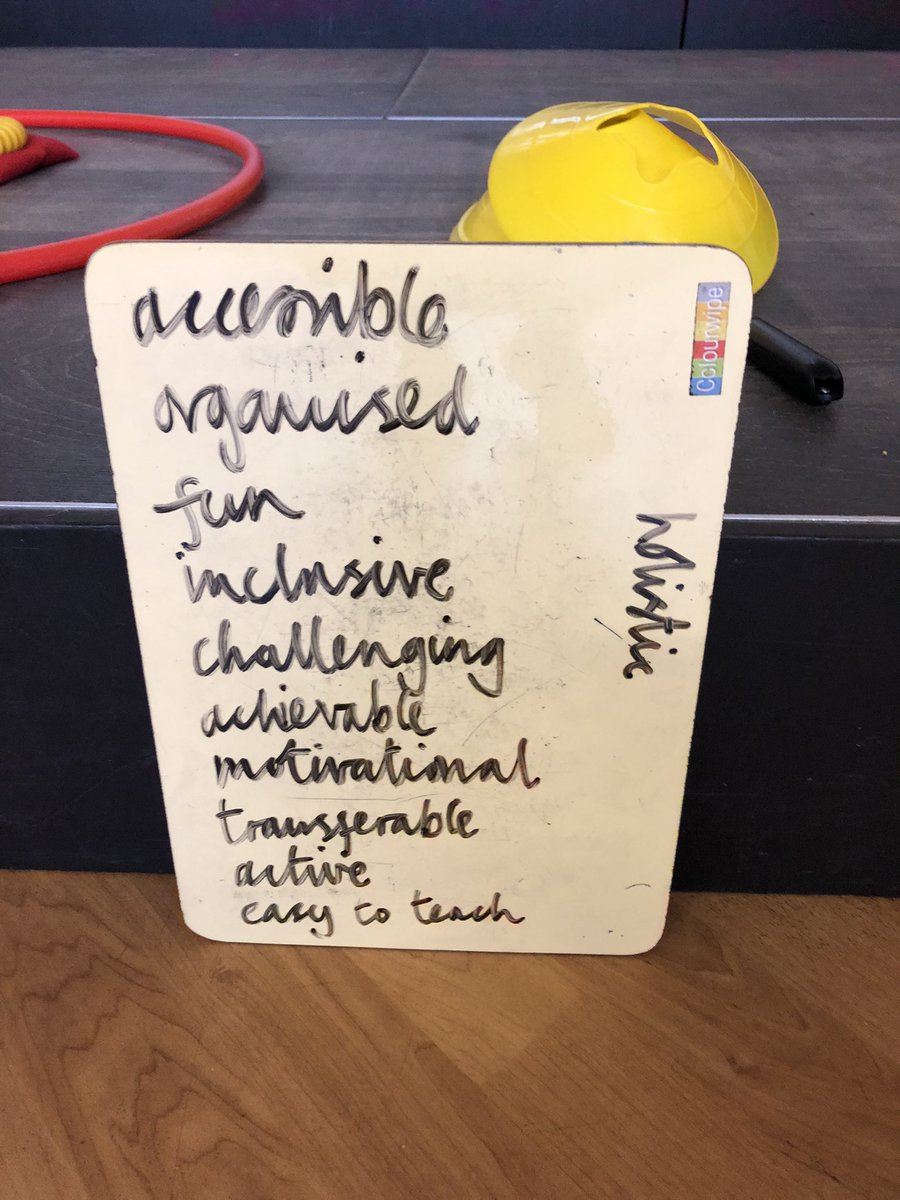I was delighted to welcome back staff from <a href="/YsgolTreganna/">Ysgol Treganna</a> with some #realPE training today to support them to deliver fantastic outcomes in PE for their children. @Create_Dev