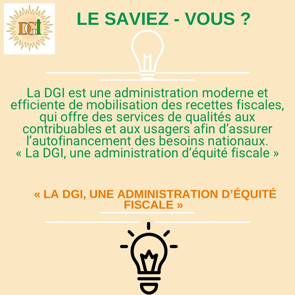 Direction Générale des Impôts - DGI-NIGER tweet media