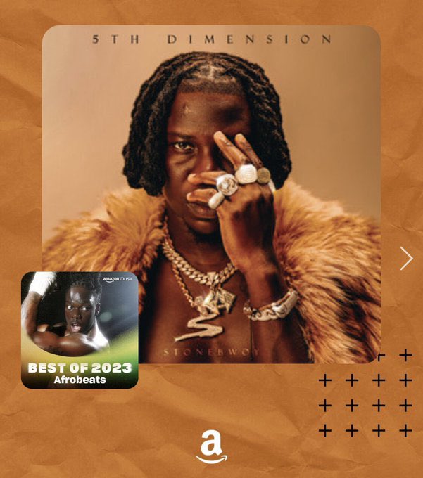 AzizRemedyGh's tweet photo. THERAPY Remix from the #5thDimensionalbum  spent 40 days at #18 on @AmazonMusic's  Best Of 2023 Afrobeats Songs 🔥🔥🔥🔥 https://t.co/Z3WkisqFag