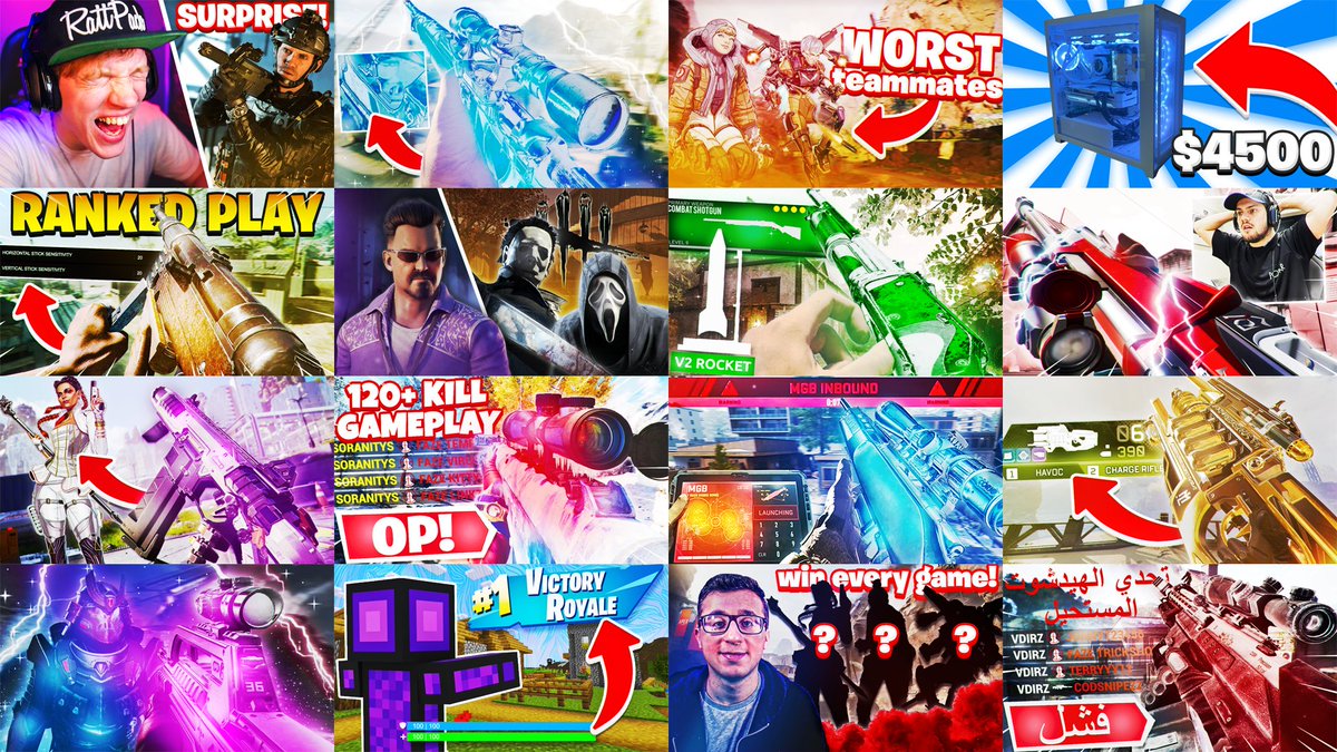 random collection of thumbs