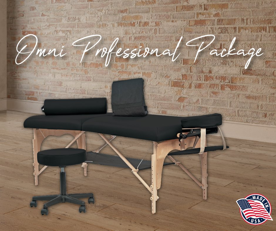 CustomCraftwork's tweet image. 💪 Power up your practice with the American-Made Omni Portable Table! Engineered for the toughest massages with an 800-lb load capacity. It's the pro's choice for durability and strength. 🌟 #OmniTable #StrengthAndStyle #CustomCraftworks
🔗hubs.ly/Q02ft_DY0
**shorten link