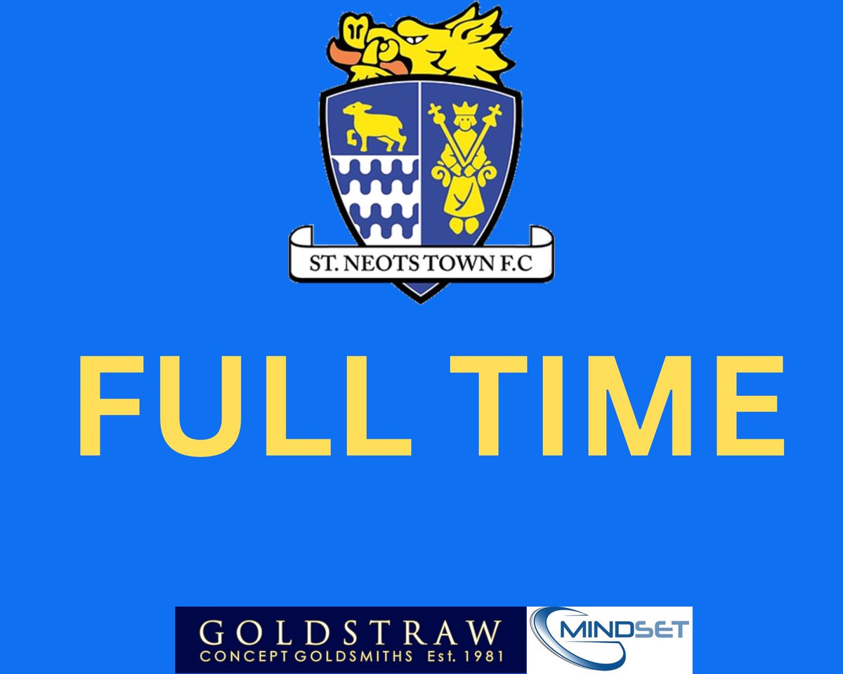 FULL TIME:

Saints 3 - 1 Haverhill Borough

Great effort from the lads tonight

Good luck to <a href="/HB_FC/">Haverhill Borough FC</a> for the rest of the season.