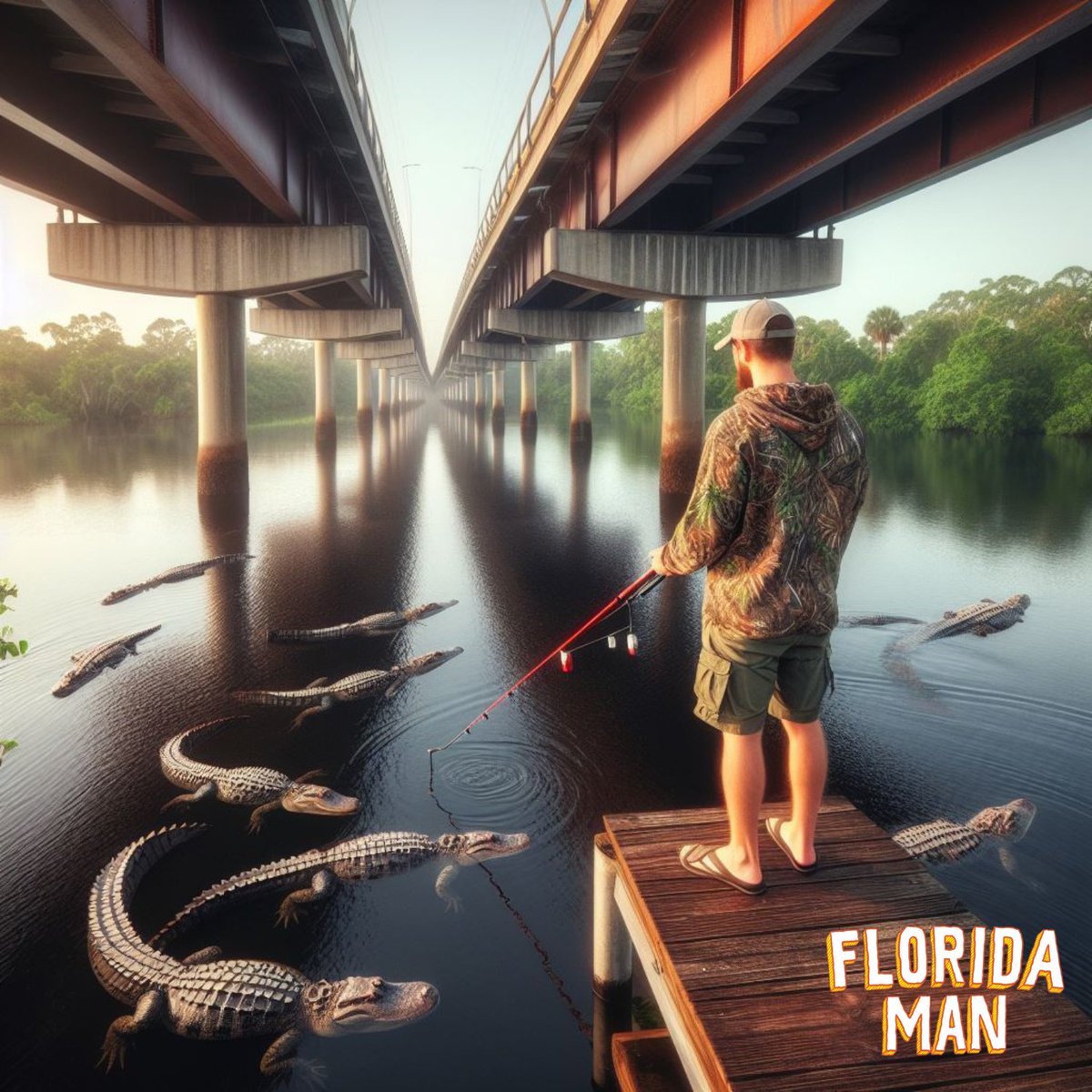 @DustinC69917926 The #FloridaMan way! 🐊🤌
 
#FLfishing 
#FloridaFishing