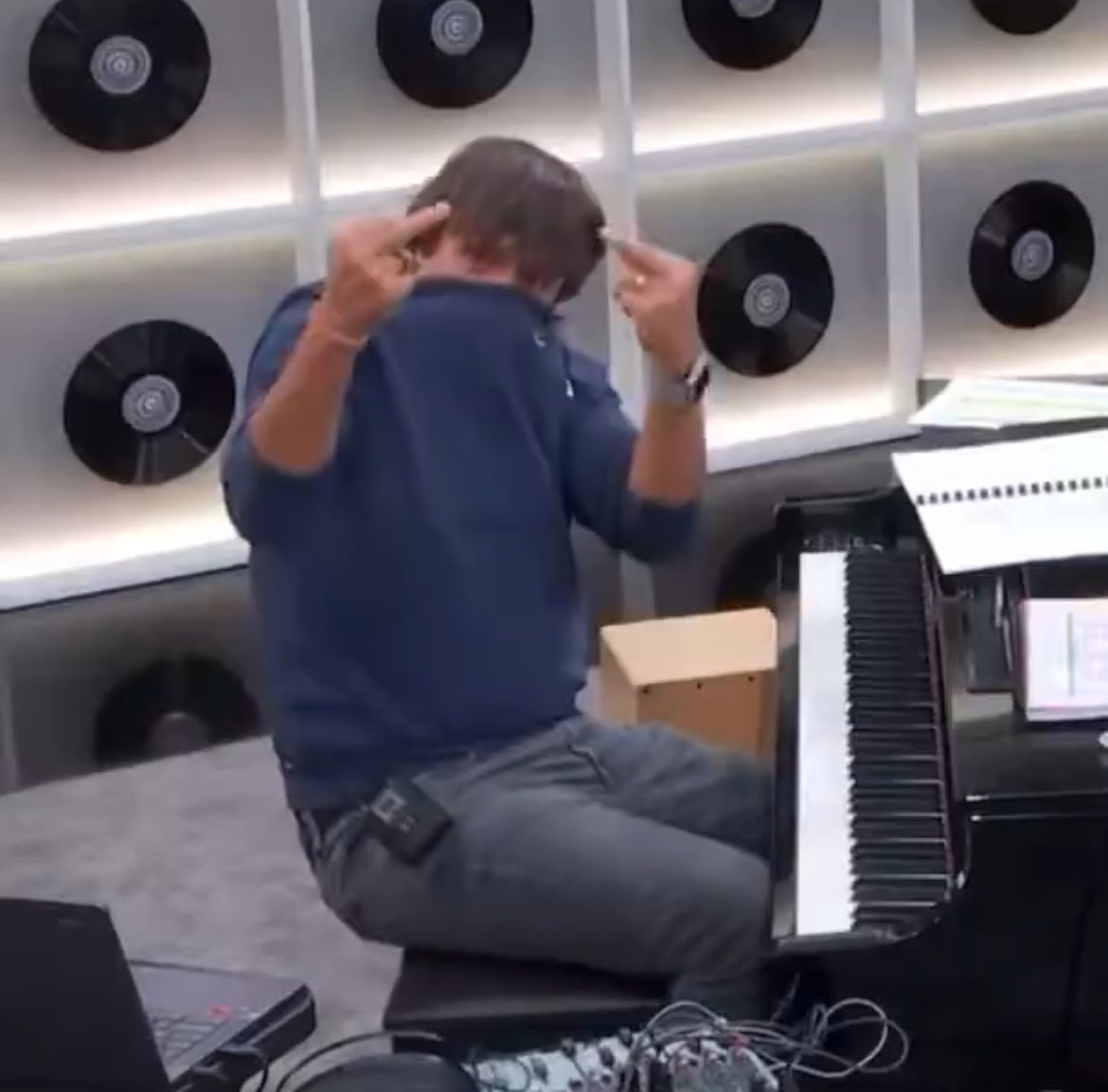 paul después de salvarse con un 82% de los votos después de que ninguno de sus compañeros le votara la gala pasada #OTDirecto8E #OTGala6