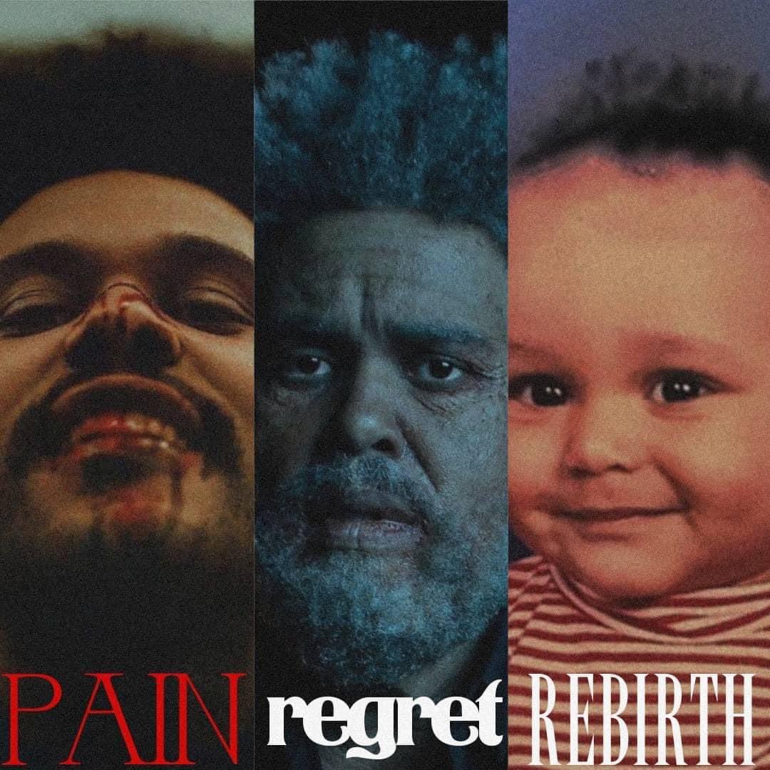El nuevo y último álbum de 'The Weeknd' se basará en el renacimiento.

En After Hours vimos dolor y muerte, en DawnFM vimos el arrepentimiento y ahora en este nuevo álbum veremos como The Weeknd muere y'Abel' renace.

Mediante un reposteo en 'X' por parte de Abel, podemos ya