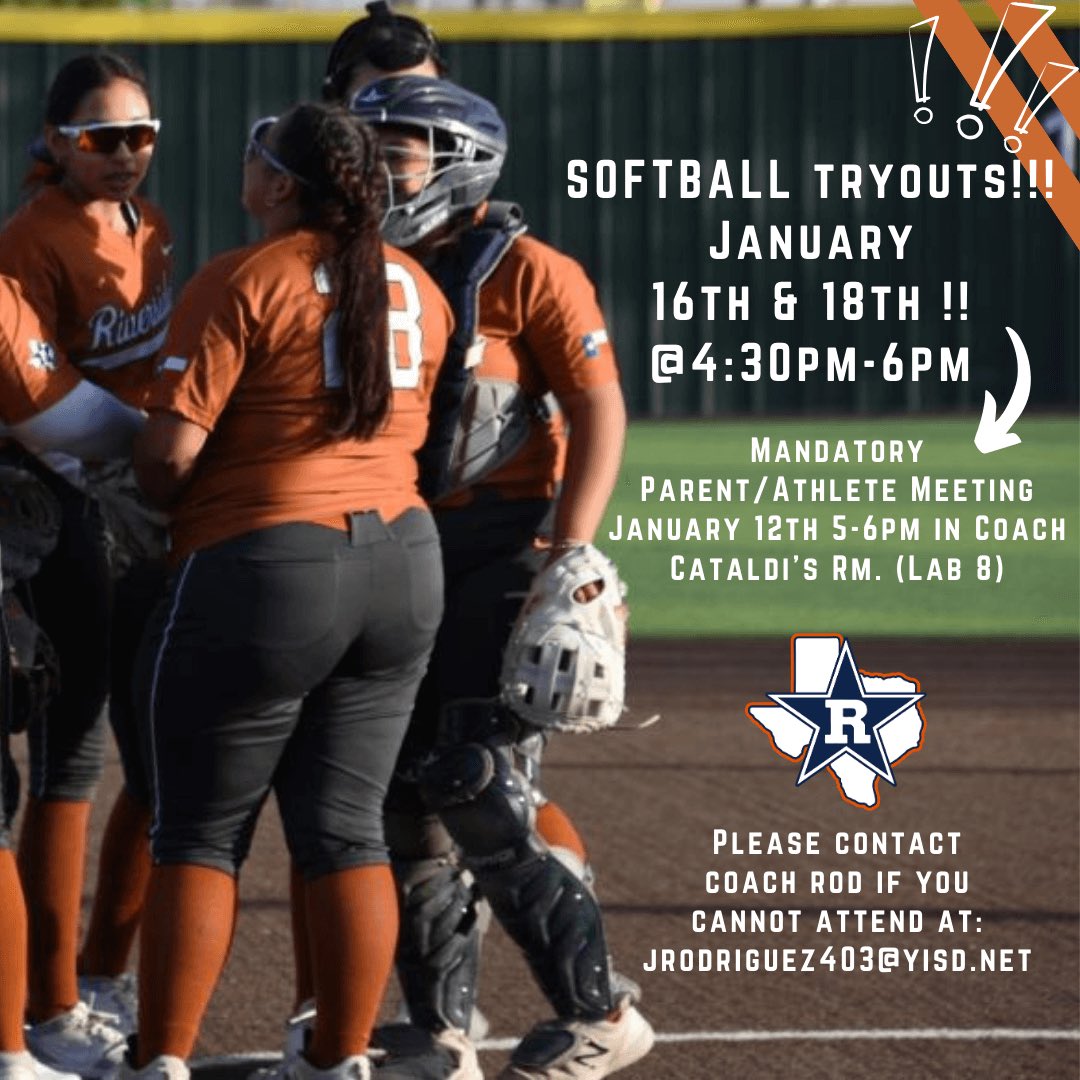 CALLING ALL SOFTBALL PLAYERS!! THE 2024 SEASON IS HERE! 🥎 🏆 #RIVERSIDESOFTBALL