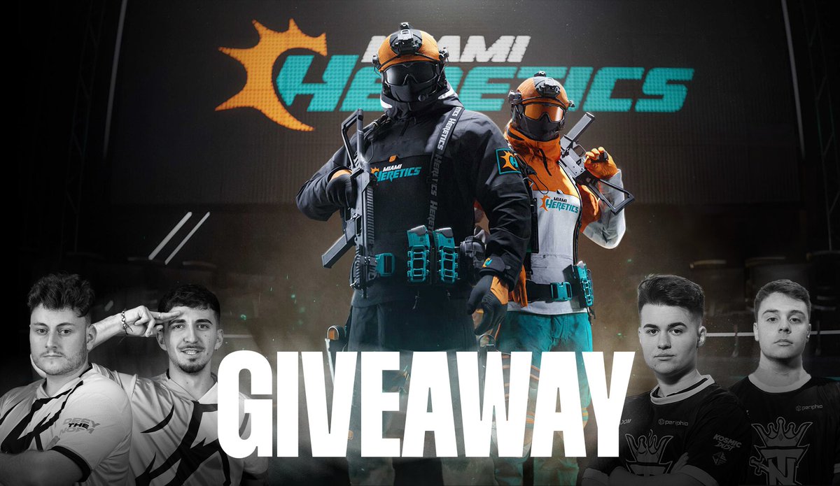 🚨CDL TEAM PACK GIVEAWAY 🚨

In honor of The Deviance and Team Notorious 2023 season Spanish duos now playing for the Heretics, we are giving away (2) <a href="/MiamiHeretics/">Miami Heretics</a> team packs! 🔥

The rules are simple:
- Retweet this tweet
- Tag 2 Friends
- Must be following us and @ggDeviance