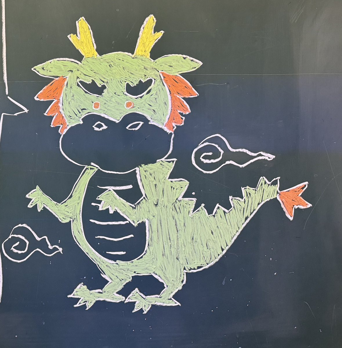 hei_edu's tweet photo. 今日から新学期。
うちのクラスの3年生と過ごす39日間を大切に。
そして教員生活9年目で初の黒板アート(?)に挑戦…笑 https://t.co/8tONuDnfp2
