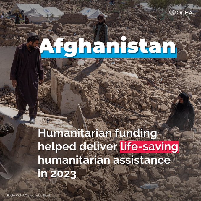 Afghanistan received $53 million from @UNCERF last year, allowing humanitarians to provide life-saving support to millions of people & helping avert the risk of famine. Read more on the crucial role of emergency funding in responding to crises: unocha.exposure.co/navigating-cri…