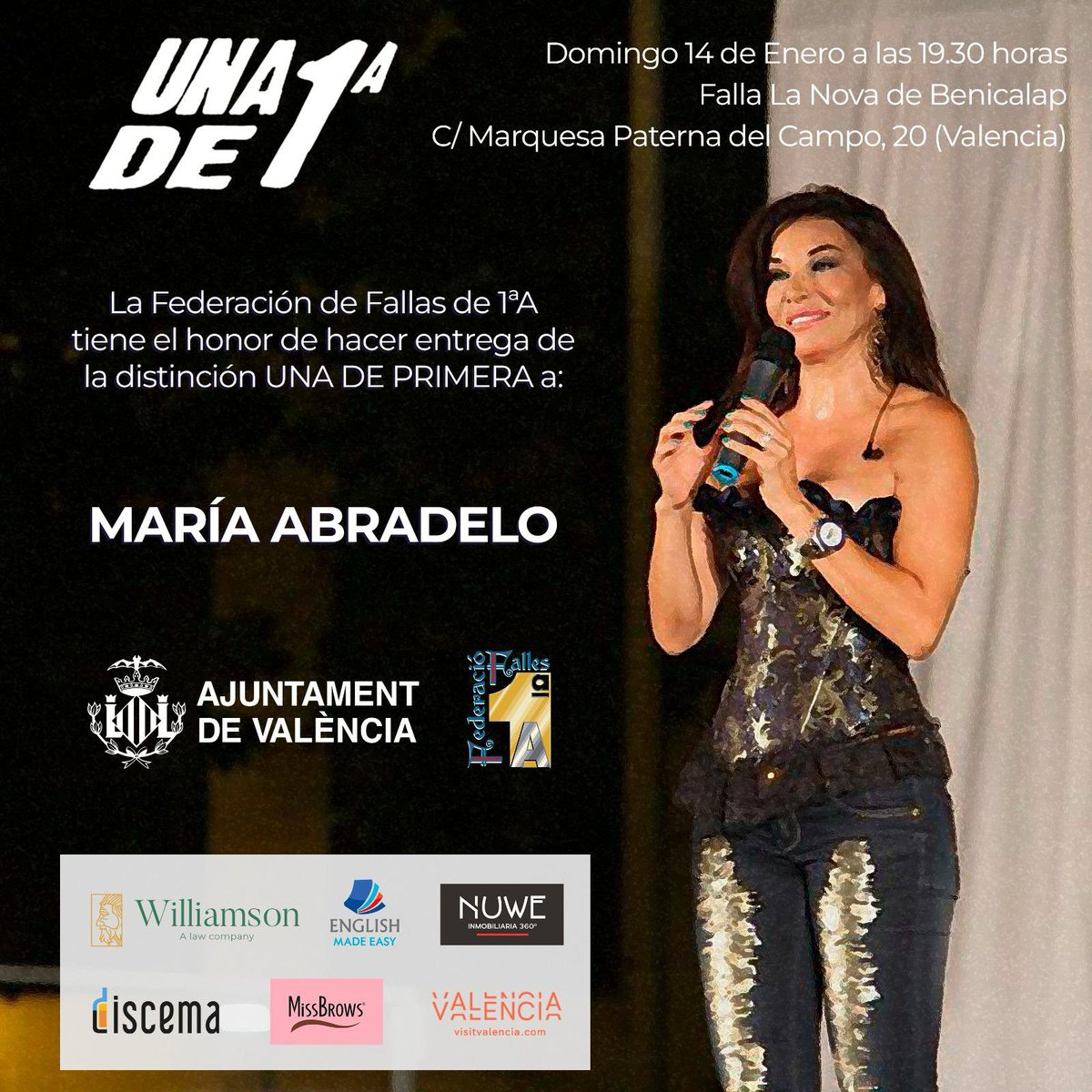 Os espero, el domingo me entregan en premio, una de primera!!! Fallers, VIXCA VALENCIA! Vixquen les Falles! 🔝❤️