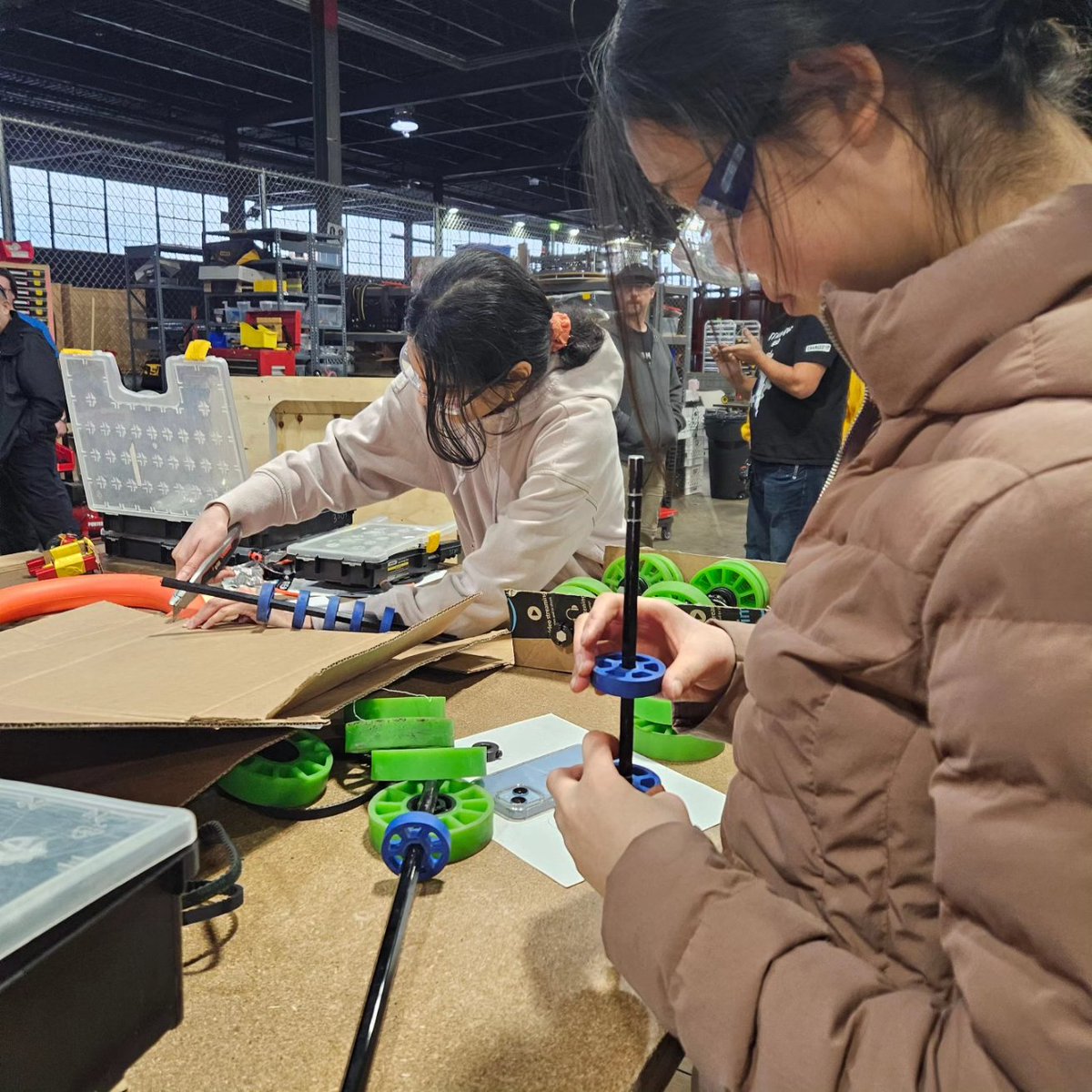 Kicking off the FIRST Robotics Competition season in full gear!  Joined forces with <a href="/frcteam4467/">Titanium Titans</a> , <a href="/Horsepower4991/">Horsepower Team 4991</a> , 8705SciTech Robotics FRC, and 9475 Mon Valley Mammoths for an epic Kickoff weekend! Let the adventure begin!

#FIRSTRobotics #Kickoff #Robotics #FRC #TeamREV