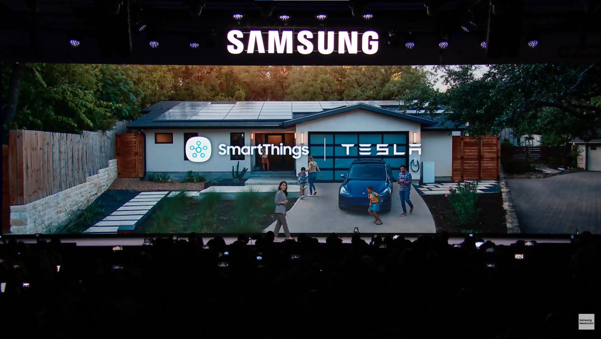 SamsungNewsUS's tweet image. #SmartThings Energy is the first to integrate with Tesla’s API to enhance residential energy experience. Read more: smsng.news/4aHFay1 #CES2024