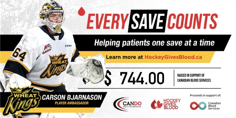 hkygivesblood's tweet photo. Keep it up Carson! ๐ฅ
#EverySaveCounts
Every dollar will help the vital efforts of @CanadasLifeline - from recruitment of more blood, plasma, stem cell and organ and tissue donors to world-class research. https://t.co/b51gdP19Cx