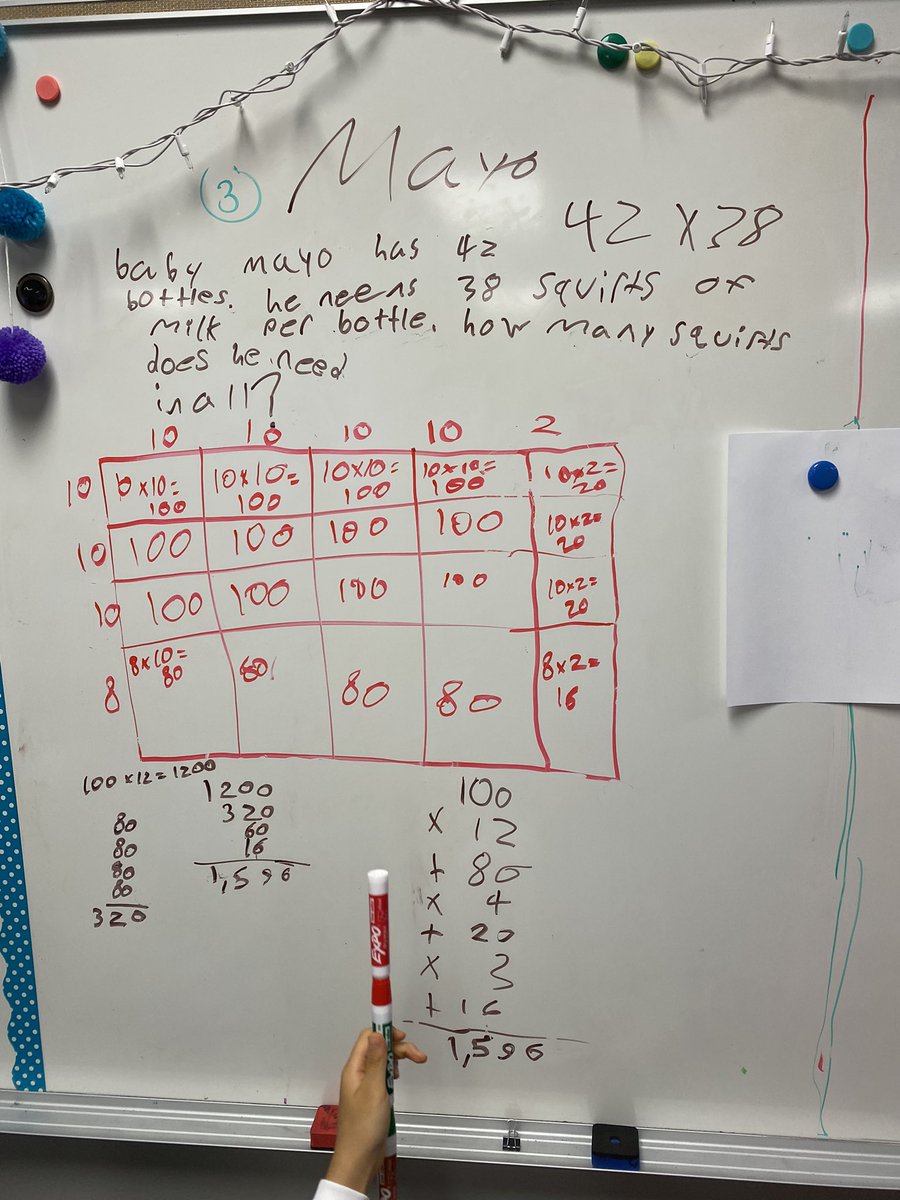 My students showed amazing thinking today! <a href="/CFBISD/">Carrollton-Farmers Branch ISD</a> <a href="/LAV4thGrade/">LAV4thGrade</a> <a href="/LaVillitaElem/">La Villita Elementary School</a> #BuildingThinkingClassrooms