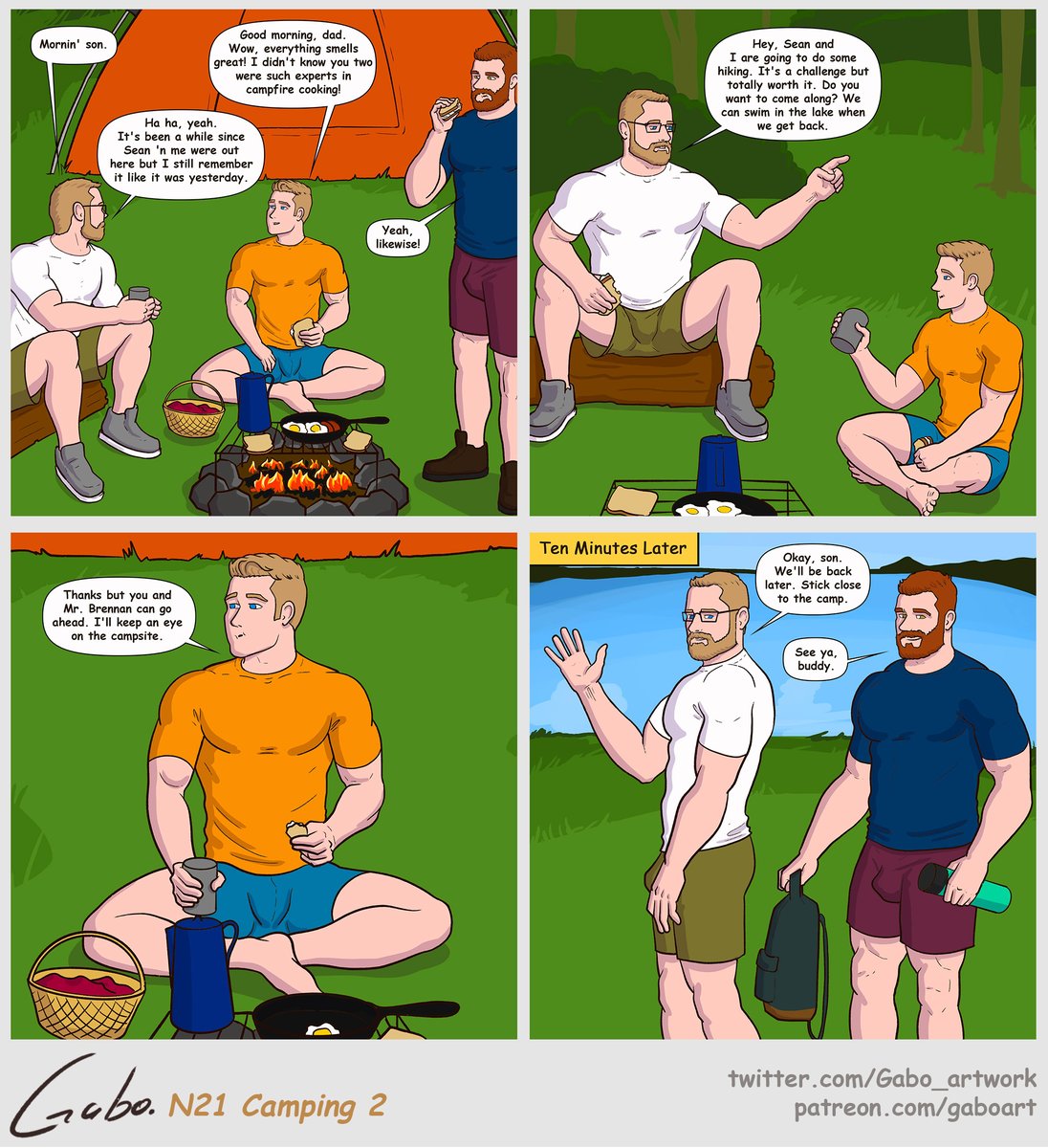Gabo_artwork's tweet photo. Comic N21 - Camping 2
Retweet for next part uncensored 😉🔥

#webcomics #comicstrip #gay https://t.co/LD0Tw6iKh4