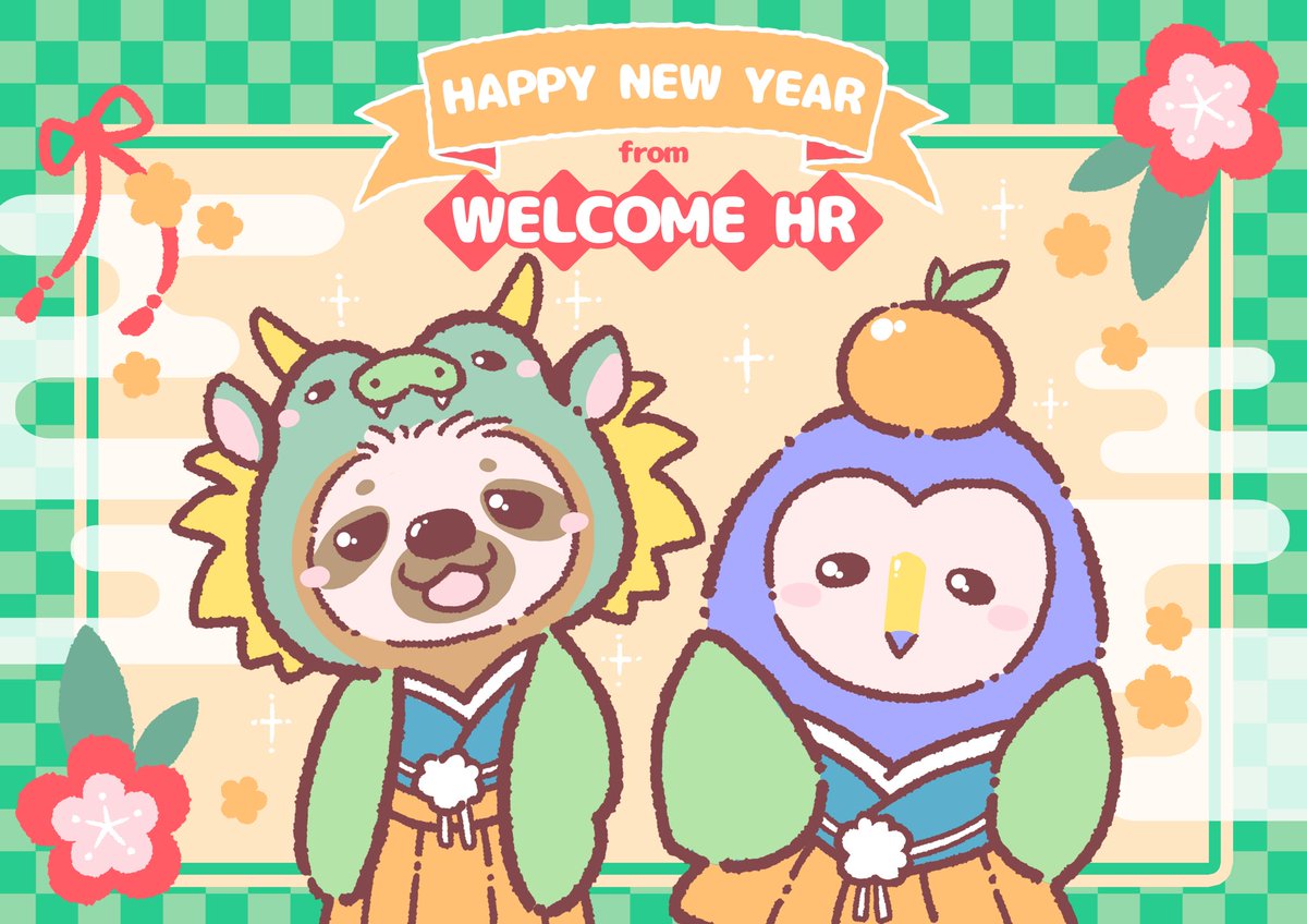 WelcomeHR2's tweet photo. 新年明けましておめでとうまる〜！

2024年もよろしくお願いまるね！😊 https://t.co/9axbi9QRKO
