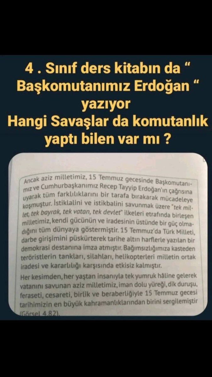 Bu bir şaka olmalı #türkiyem