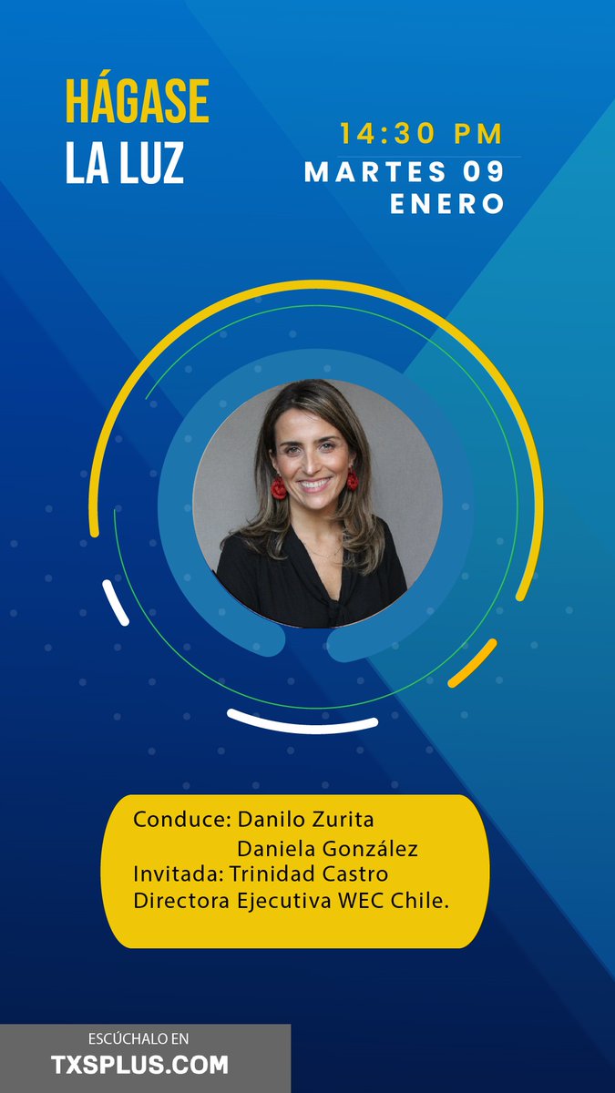 ¿Cómo percibimos cambio climático y el uso de la energía? ¿Avanzamos en paridad de género en el sector? ¿Cuánto nos falta? Ma 09/01 14.00 hrs. estamos con Matías Chaparro de <a href="/CriteriaChile/">CRITERIA</a> y Trinidad Castro de <a href="/WEC_Chile/">World Energy Council (WEC) Chile</a> mirando estos temas claves de 2024.
txsplus.com/streaming/