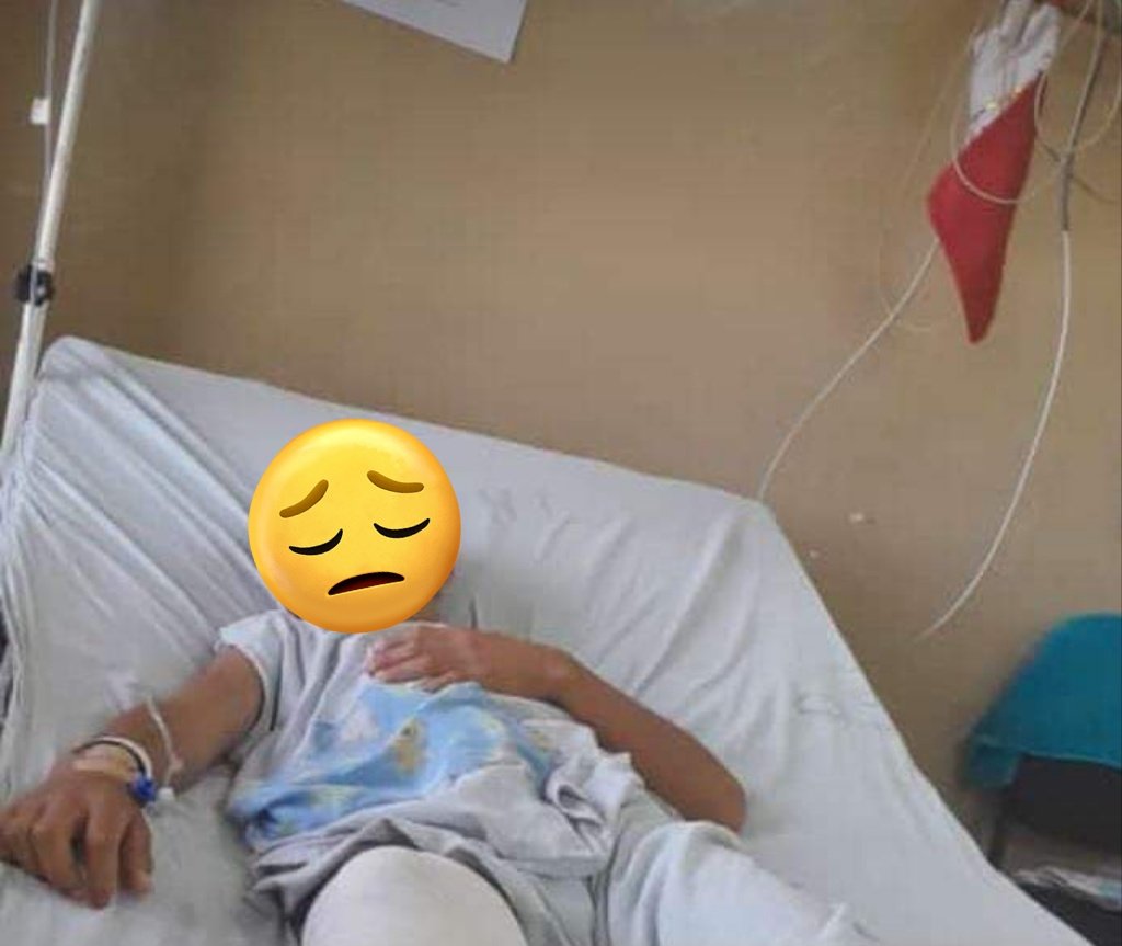 jfergo86's tweet photo. Pedido de auxilio para ayudar al niño Wiliam Martinez (12 años).
La denuncia dice que el niño tiene heridas q ya están agusanandose.
ESTO ES GRAVISIMO SRES @msaludpy @MINNAParaguay https://t.co/0Hi0yObtuH