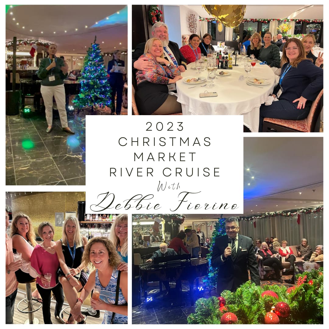 Debbie Fiorino, COO of Dream Vacations, hosted the 2023 Christmas Market River Cruise on the beautiful AmaSiena sailing on the Rhine River from Basel to Amsterdam. Several agents joined Debbie and members of our HQ team for a fun-filled week of learning and adventure.