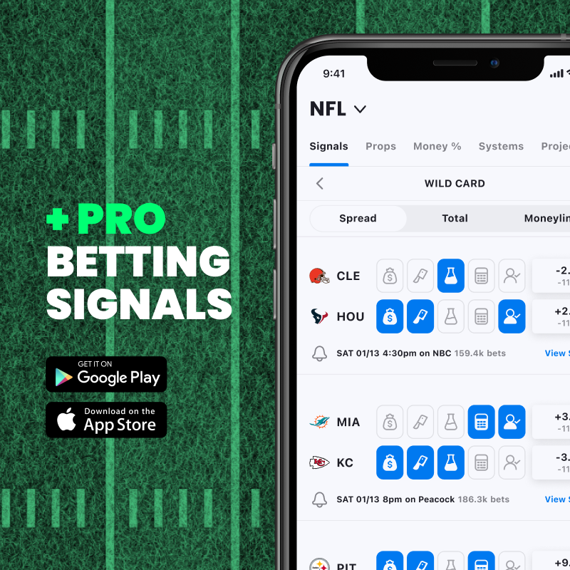 ActionNetworkHQ's tweet photo. Make smarter bets with the award-winning Action Network app ✅