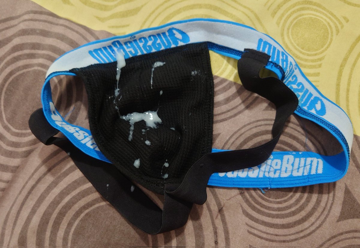 AlphaPupScar's tweet photo. Added another load to this jock tonight
Whoever ends up wearing it is gonna fucking love it!

#CumFetish #gayfetish #gaychav #kinkman #DomAlpha #Gear365 #Gay #UnderwearFetish #Jockstrap https://t.co/Y0XR1QF9X8