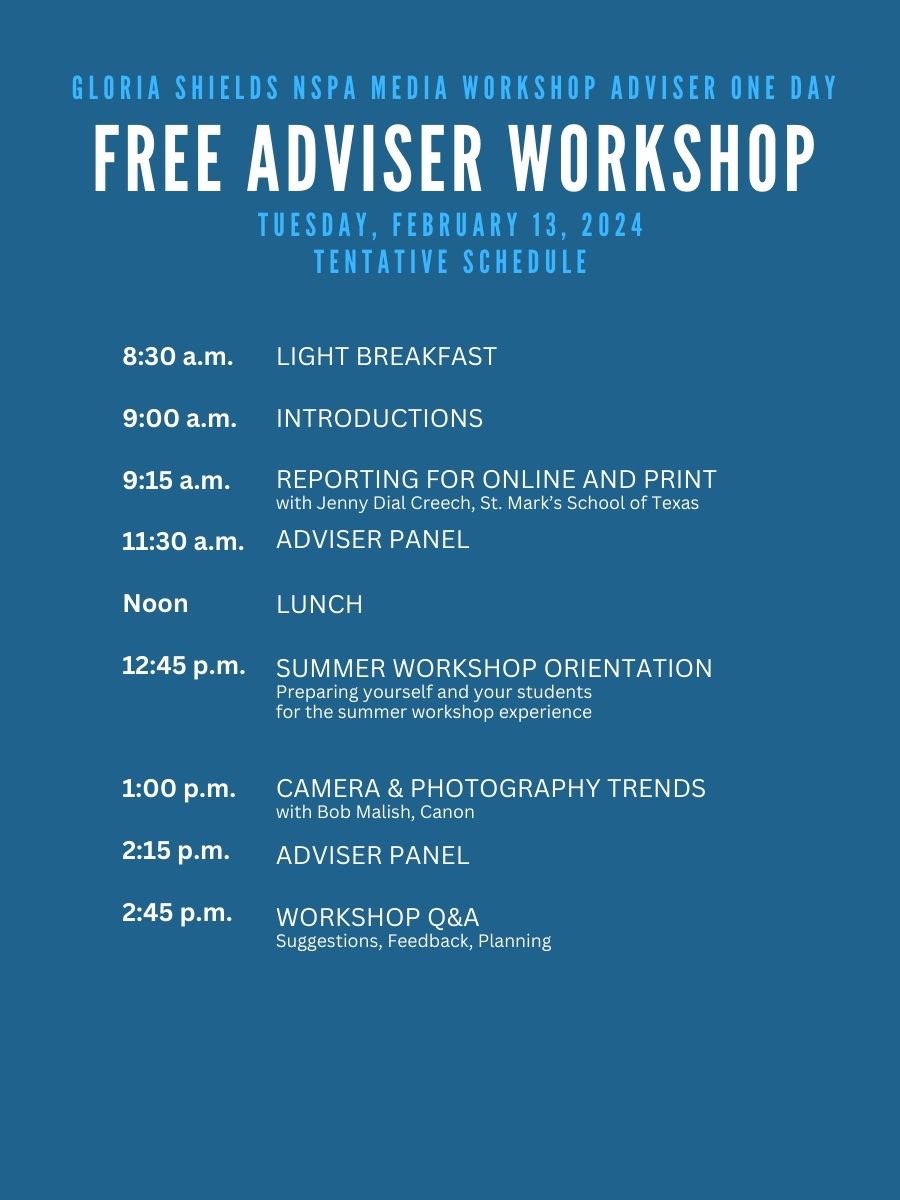 Register now for our FREE adviser one
day workshop on February 13 in Richardson. tinyurl.com/2024GSWAdviser…