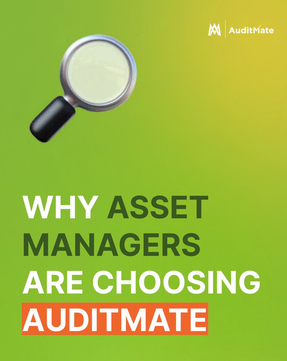 AuditMate_US's tweet photo. 🤔Looking for enhanced asset performance? #AuditMate is your answer! Discover how it transforms financial decision-making. 💼📈 https://t.co/w8j1NRyfQR