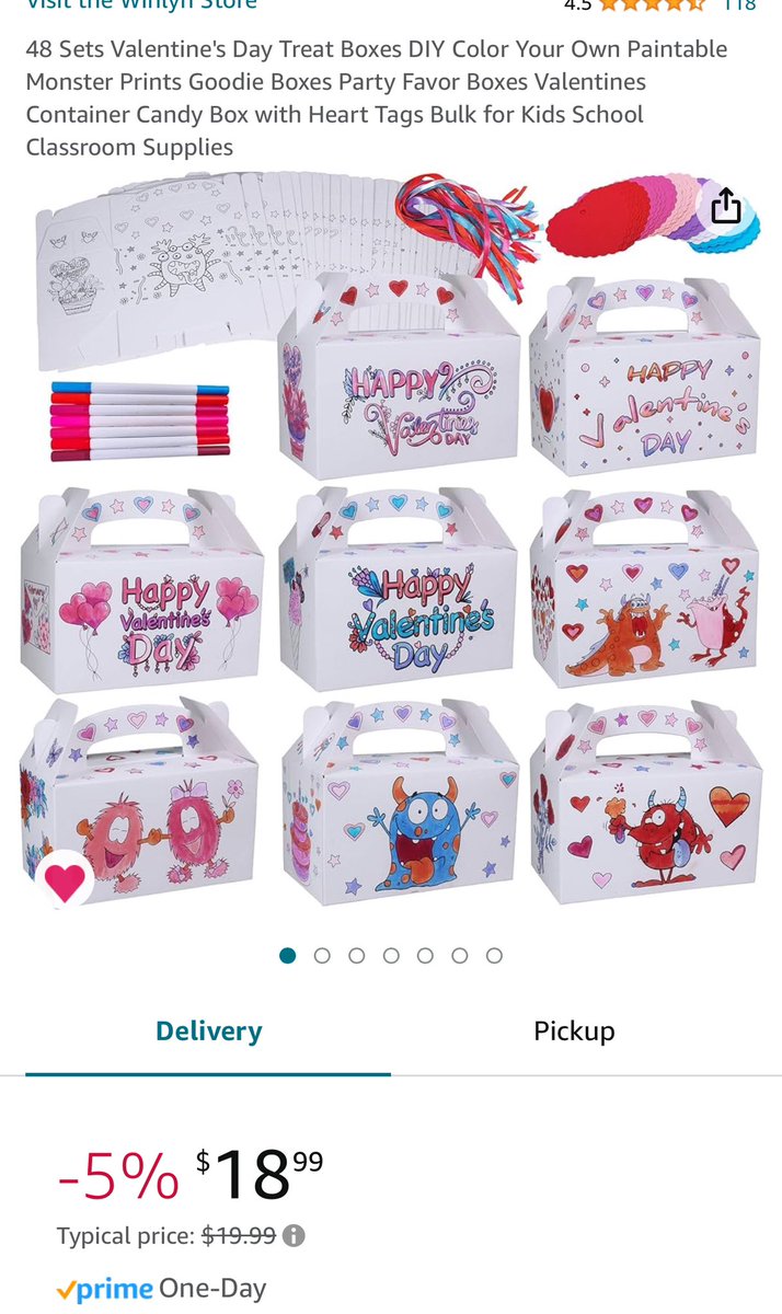 Look at these cute boxes😊 My students would be able to color / decorate and then put their valentines in. They would be a great activity for them on Valentine’s Day. 

Any help is greatly appreciated💙

💜2nd grade
💙Title one🏫

amazon.com/hz/wishlist/ls…