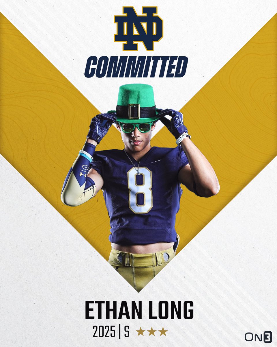 double5's tweet photo. Happy for @Ethan_Long8. A great young man and an exceptional athlete. Big things are ahead! #GoIrish #cthsfb #GoWick https://t.co/hOgaEf4fHl