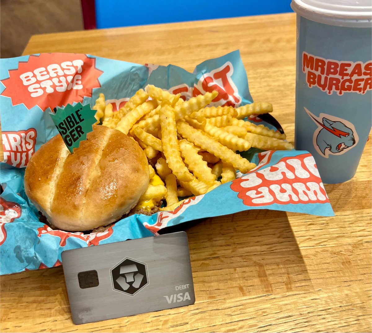 Can confirm <a href="/MrBeastBurger/">MrBeast Burger</a> hits the spot
📸: <a href="/ZeusCFF/">Kris l Cryptocom + $CRO</a>