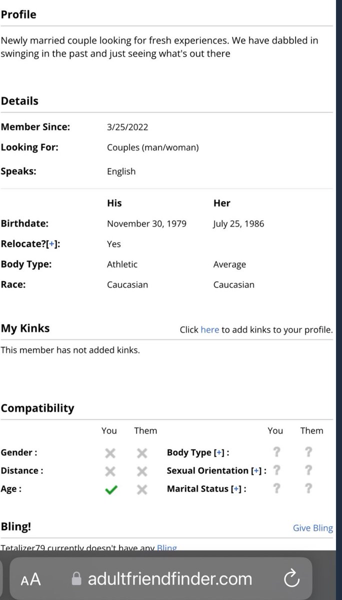 They got his swingers profile in 4K, too 😂😂😂. Also has a profile with Club Princeton in Columbus.