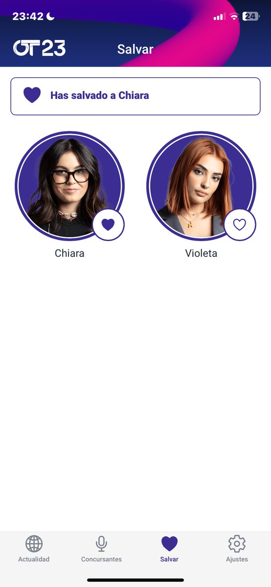 No la cagueis y votad a Kiki porfavor #OTGala6