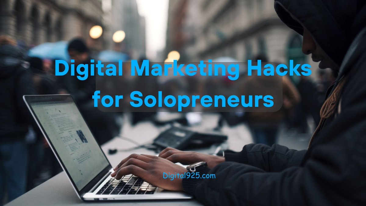 wideman's tweet image. Digital Marketing Hacks for Solopreneurs. 
digital925.com/digital-market… #DigitalMarketingHacks #DigitalMarketing #DigitalHacks #MarketingHacks
