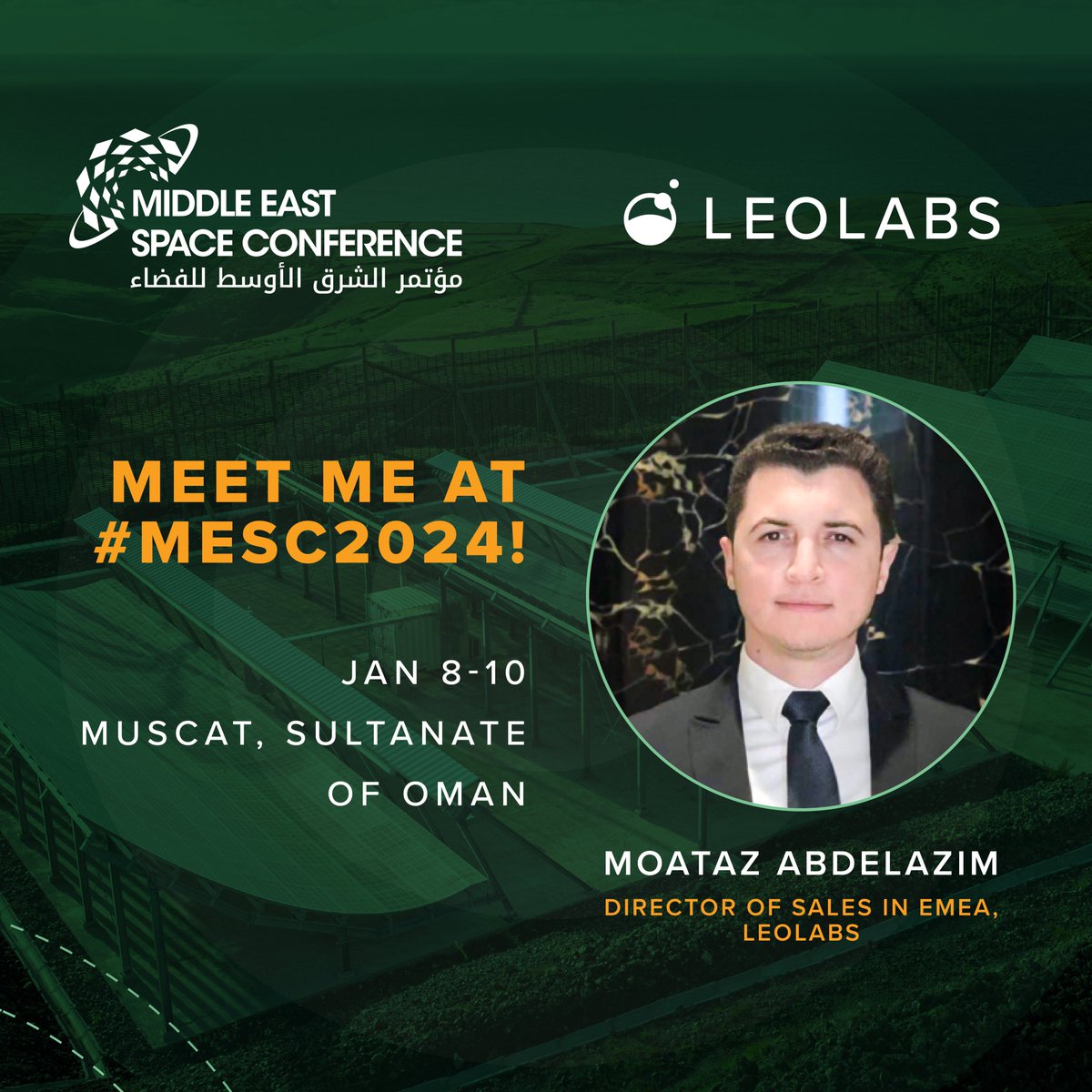 New year, new conference! We're thrilled to be attending #MESC2024 for the first time this year. Our Director of EMEA Sales is in Oman and will be speaking on the panel 'Enabling Markets of Tomorrow.' 🗓️ Wed, Jan 10 🕘 11:45 GST Details: mesc.om/speakers/speak…