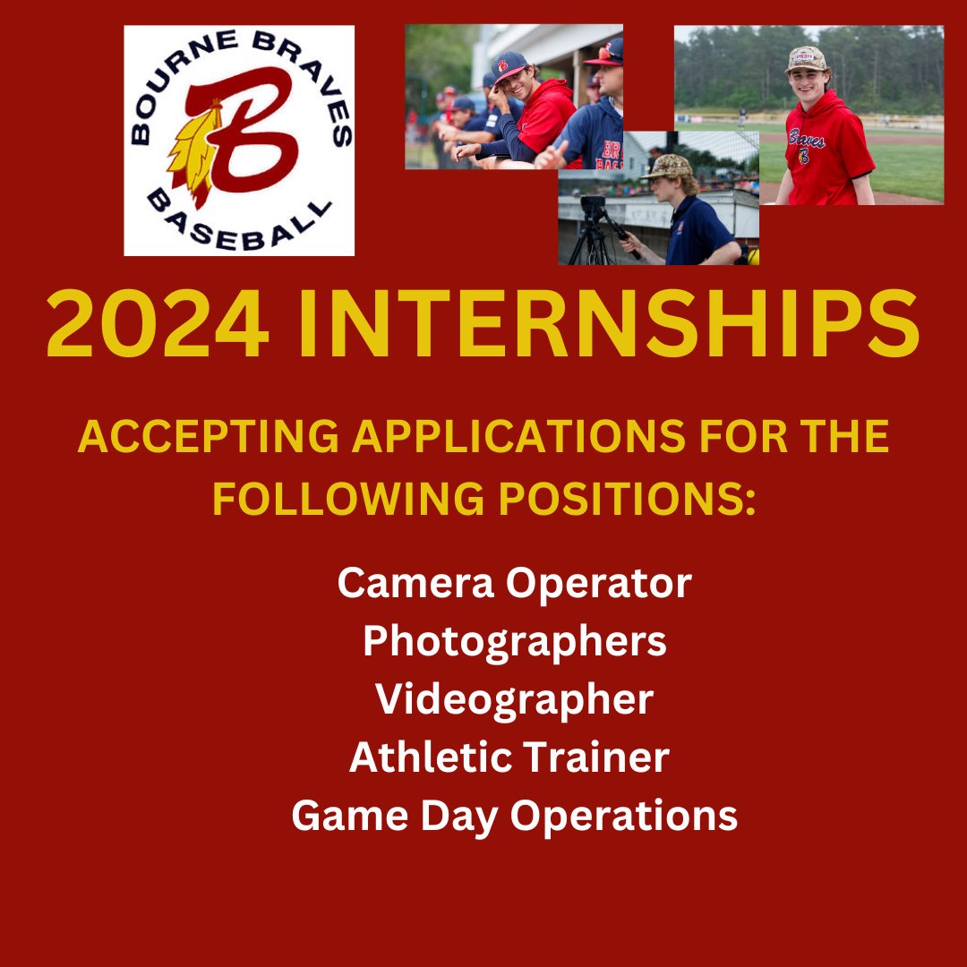 Still accepting intern applications for the 2024 season. Apply today at bournebraves.org/support-the-te…