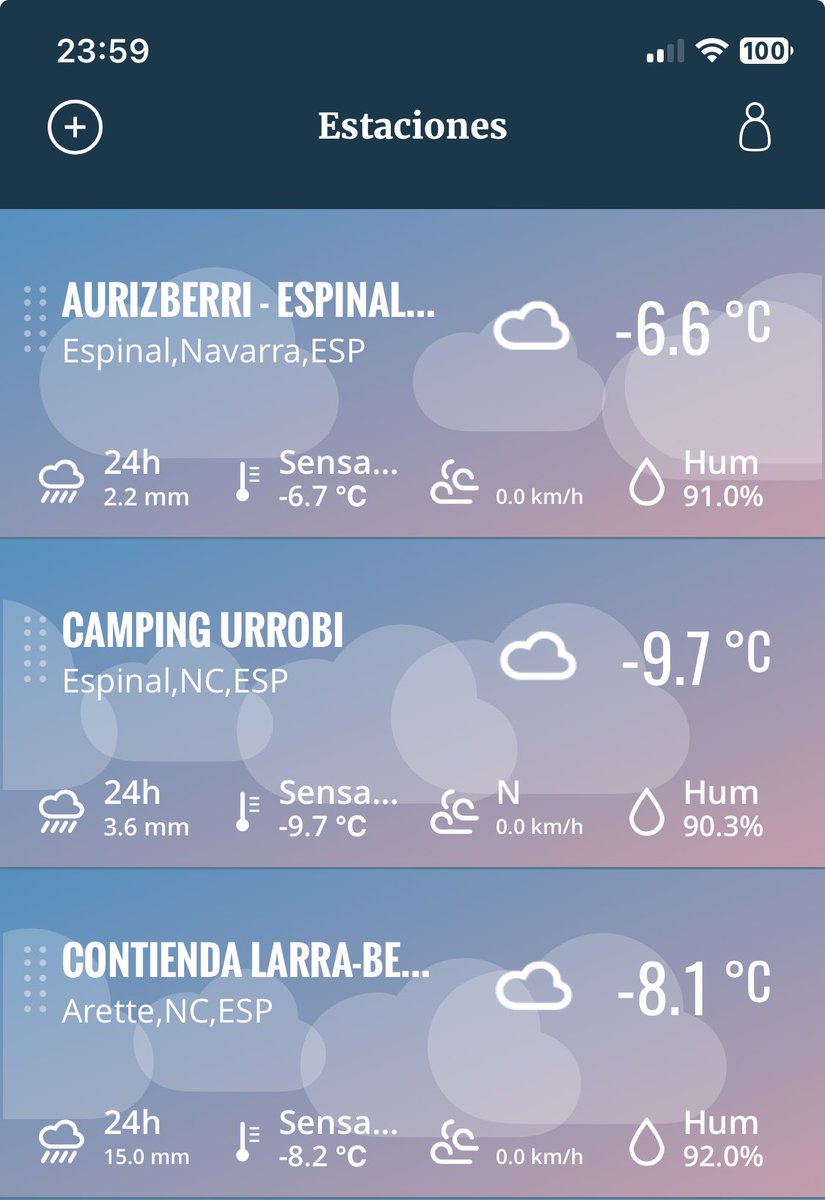 ion_sc's tweet image. Vamos a cerrar el día con temperaturas muy bajas en #Aurizberri #Espinal. A ver que tenemos mañana por la mañana!
⁦@Meteonavarra_⁩ ⁦@Navarrameteo⁩ ⁦@Noainmeteo⁩