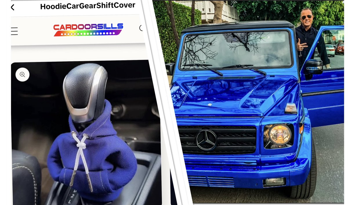 ACamanelli's tweet photo. Tell me I don’t need this for the GWagon? But, I’ve never seen one… it’s 🆒 #JustGorFun
#BlueChrome
#Hoodies !!
#TonysAlwaysBlue https://t.co/nqWgMqPVmW