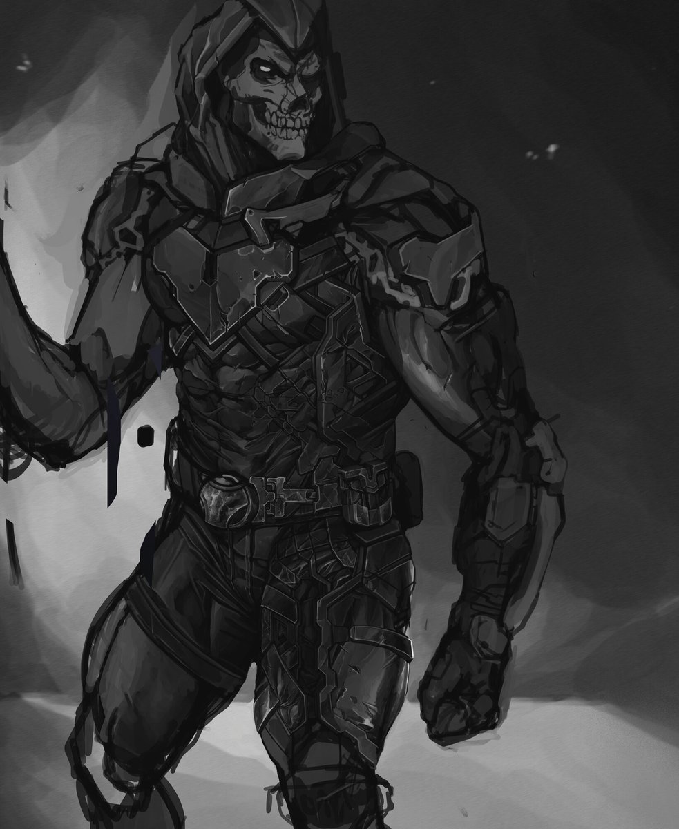 GEConceptDesign's tweet photo. Taskmaster character design 
#taskmaster #Marvel #conceptart https://t.co/hneR0RONeD
