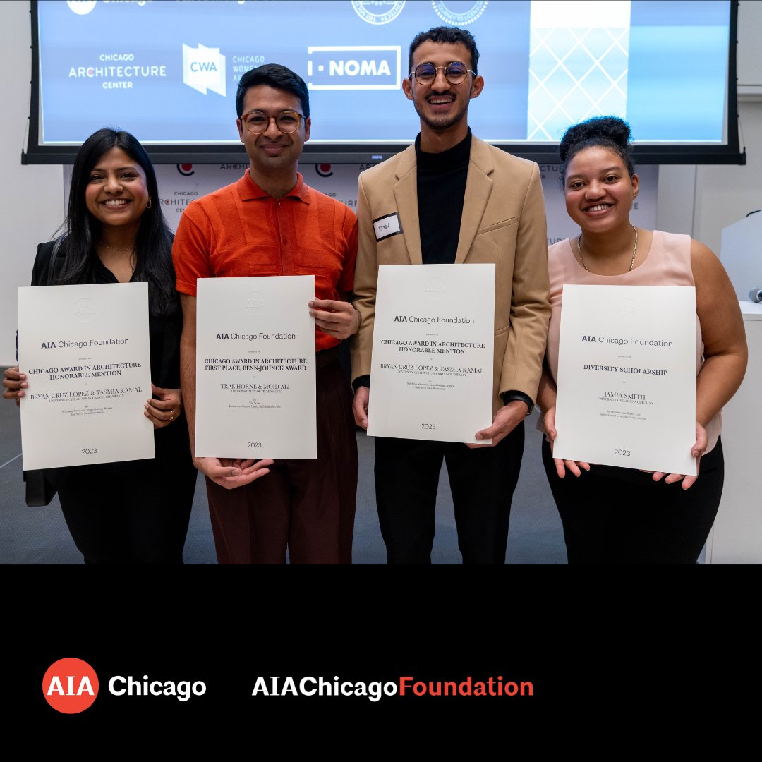ICYMI: Our Awards Program and Holiday Open House - "Building Together" - was over a month ago! Co-celebrated with Arquitectos, arquitina, the Chicago Architecture Center, Chicago Women In Architecture, and I-NOMA, we were proud to bring this event back for its second year!